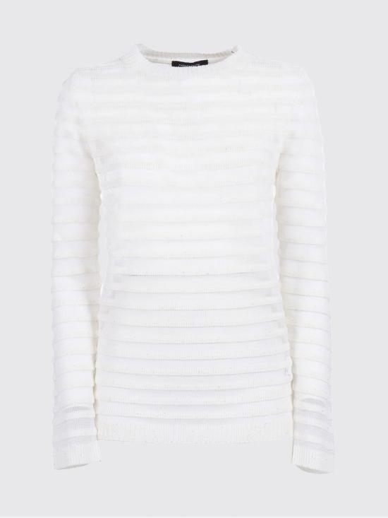 26SS 파비아나 필리피 스웨터 MAD266F102L768 0142 White - FABIANA FILIPPI