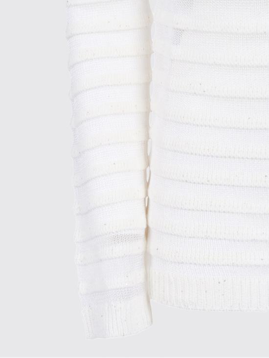 26SS 파비아나 필리피 스웨터 MAD266F102L768 0142 White - FABIANA FILIPPI