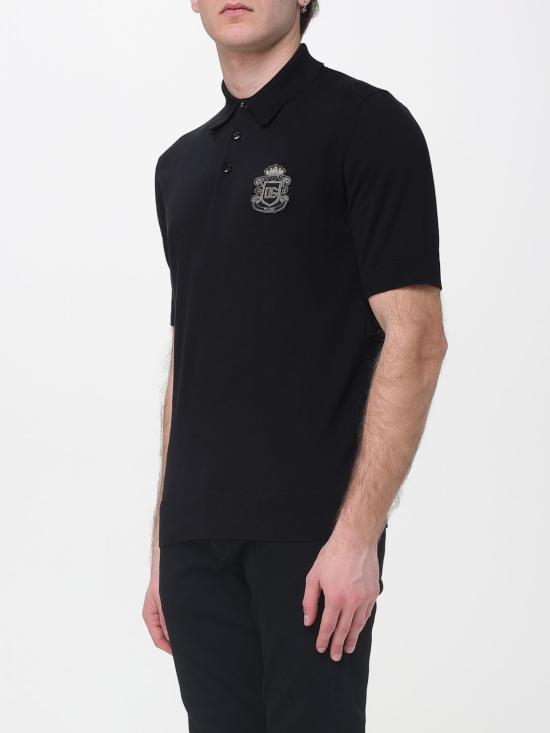 26SS 돌체앤가바나 폴로 티셔츠 GXZ02ZJBCIU N0000 Black - DOLCE & GABBANA