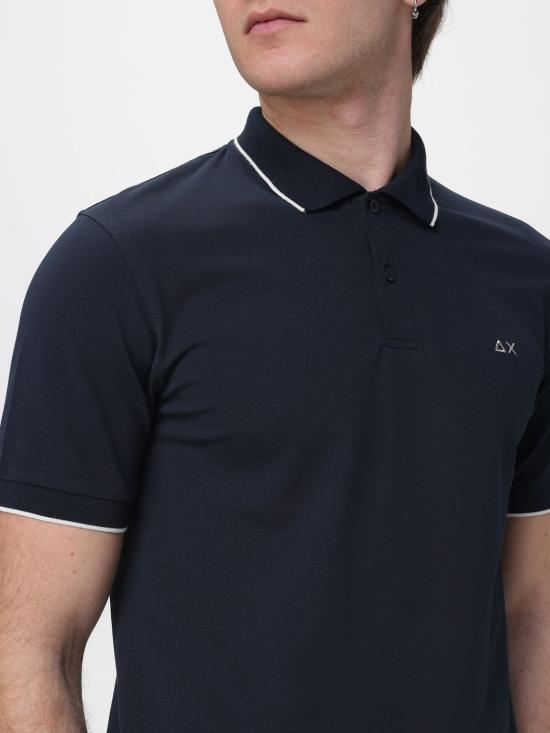 26SS 썬 68 폴로 티셔츠 A36111 07 Navy - SUN 68