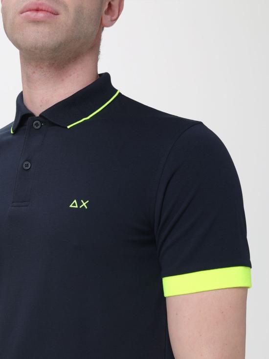 26SS 썬 68 폴로 티셔츠 A36120 07 Navy - SUN 68