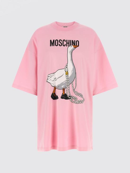 26SS 모스키노 롱 원피스 04400542 1222 Pink - MOSCHINO