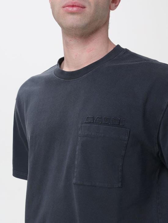 26SS 마르니 반팔 티셔츠 HUMU0358GXUSCY94 TCN99 Black - MARNI