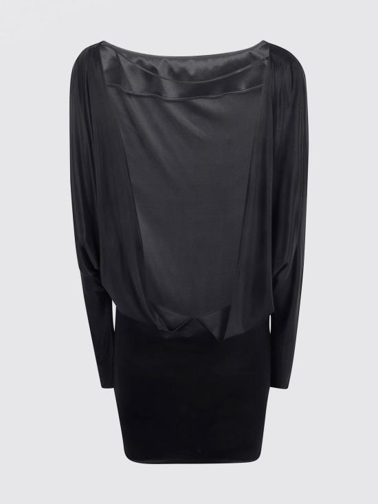 26SS 디스퀘어드2 롱 원피스 S75CV0984D20110 900 Black - DSQUARED2