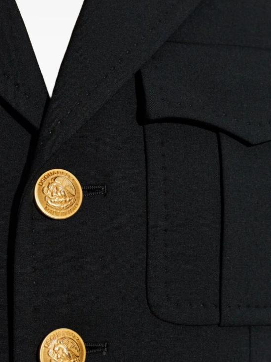 26SS 디스퀘어드2 자켓 S75BN0952S40320 900 Black - DSQUARED2