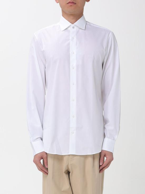 26SS 마이클 코어스 긴팔 셔츠 MD0MD90435 100 White