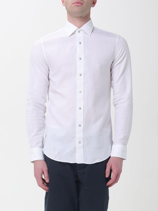 26SS 마이클 코어스 긴팔 셔츠 MK0DS01506 100 White