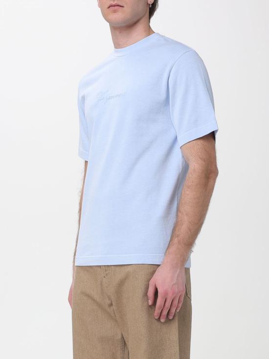 26SS 자크뮈스 반팔 티셔츠 TSM00631AJ00045 330 Blue - JACQUEMUS