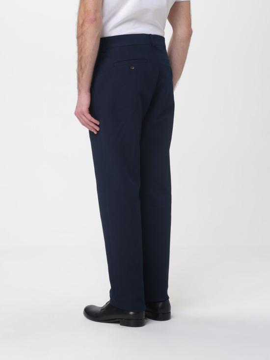 26SS 살바토레 페라가모 스트레이트 팬츠 790240 003 Navy - SALVATORE FERRAGAMO