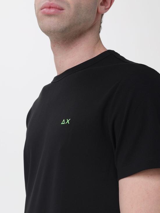 26SS 썬 68 반팔 티셔츠 T36118 11 Black - SUN 68