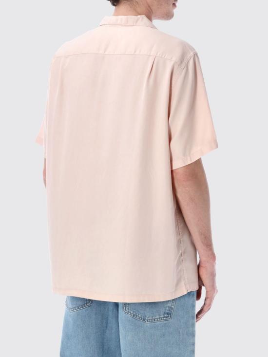 26SS 포르투기스플란넬 반팔 셔츠 DOGTOWN ROSE Pink - PORTUGUESE FLANNEL