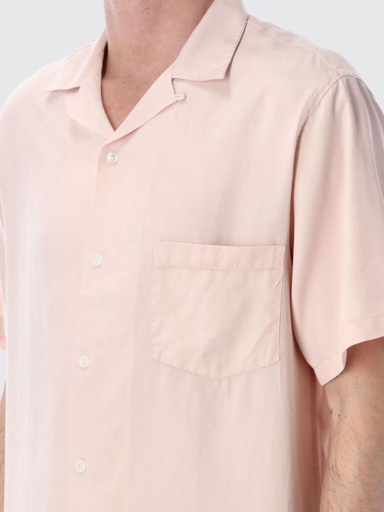 26SS 포르투기스플란넬 반팔 셔츠 DOGTOWN ROSE Pink - PORTUGUESE FLANNEL