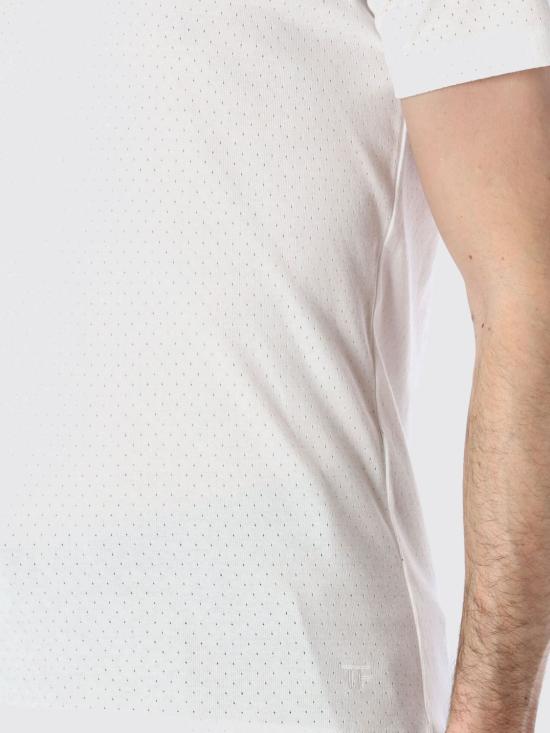 26SS 톰포드 반팔 티셔츠 JCS032JMC111 WAA White - TOMFORD