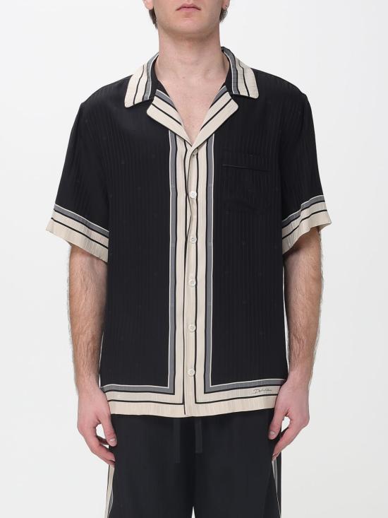 26SS 돌체앤가바나 반팔 셔츠 G5LH3THI11T HN5WH Black