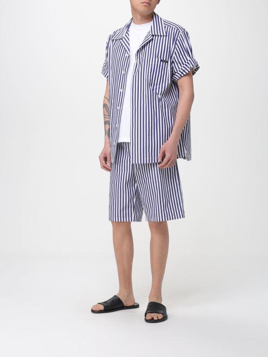 26SS 돌체앤가바나 반팔 셔츠 G5JH9TFR52G S8056 Striped - DOLCE & GABBANA