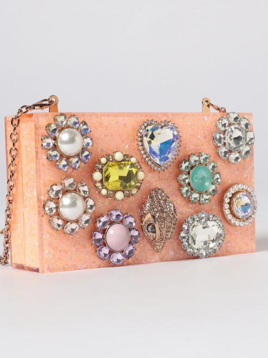 26SS 커트가이거 클러치/파우치 5374996979 PEACH Pink - KURT GEIGER