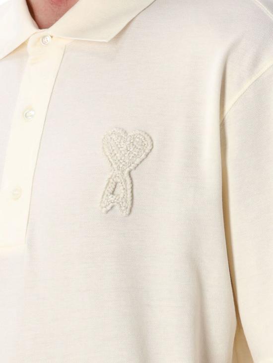 26SS 아미 폴로 티셔츠 UPL428JE0221A 136 White - AMI