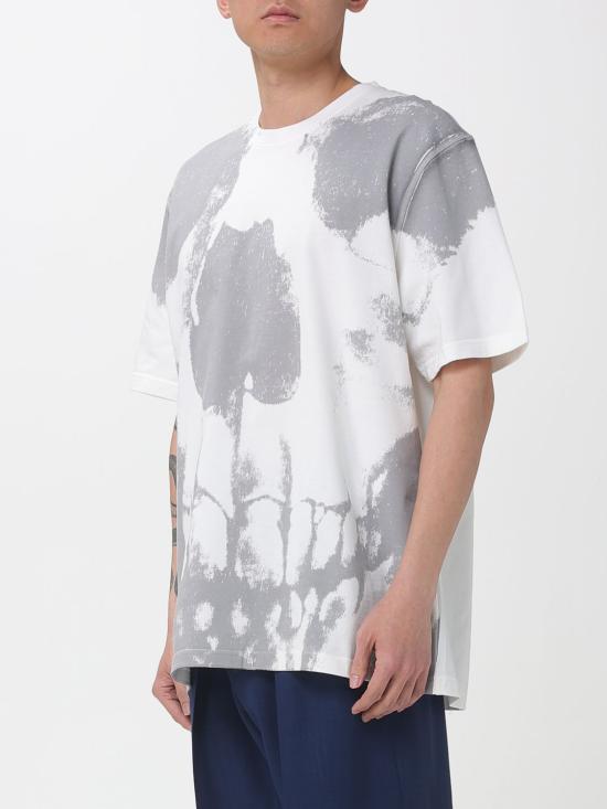 26SS 알렉산더 맥퀸 반팔 티셔츠 848931QTAEB 0934 White - ALEXANDER MCQUEEN
