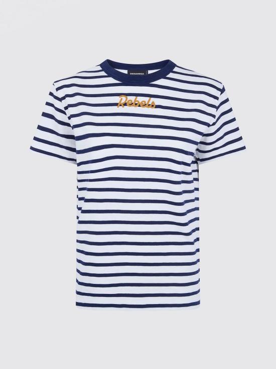 26SS 디스퀘어드2 반팔 티셔츠 S75GD0515D20107 001F White - DSQUARED2