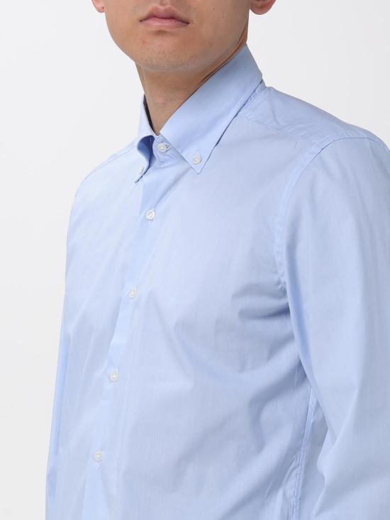 26SS 페이 긴팔 셔츠 NCMA152258SWJH U006 Gnawed Blue - FAY