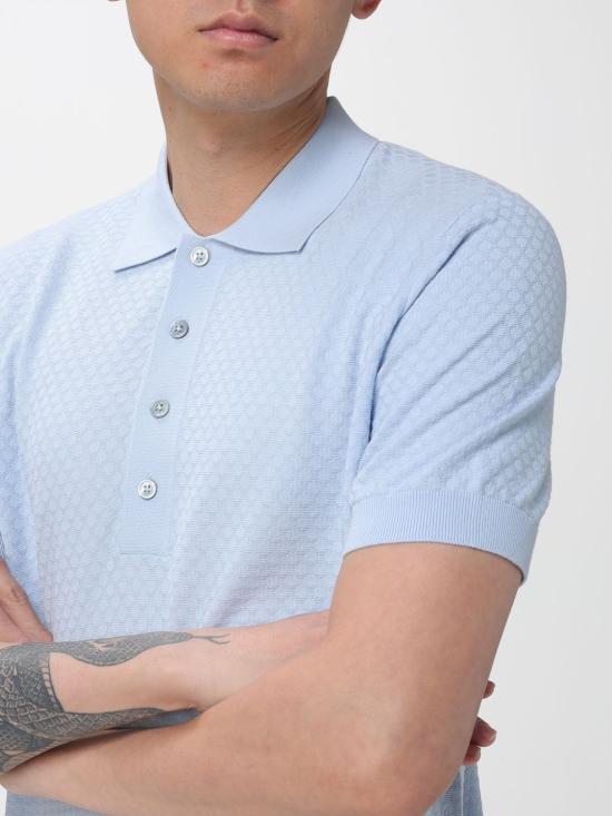 26SS 파올로페코라 폴로 티셔츠 A046F100 6449 Gnawed Blue - PAOLO PECORA