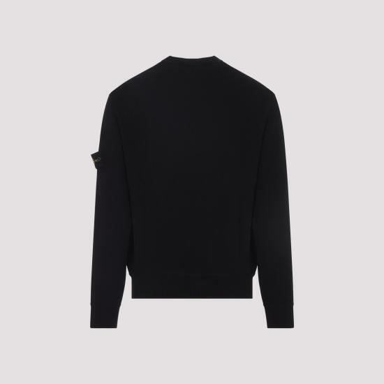 26SS 스톤 아일랜드 립드 소프트 오가닉 코튼 레귤러 핏 크루넥 스웨터 L1S155100154S00D8 V0029 - STONE ISLAND