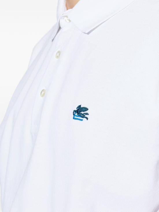 26SS 에트로 폴로 티셔츠 MRMD0005AU135 W0001 WHITE - ETRO