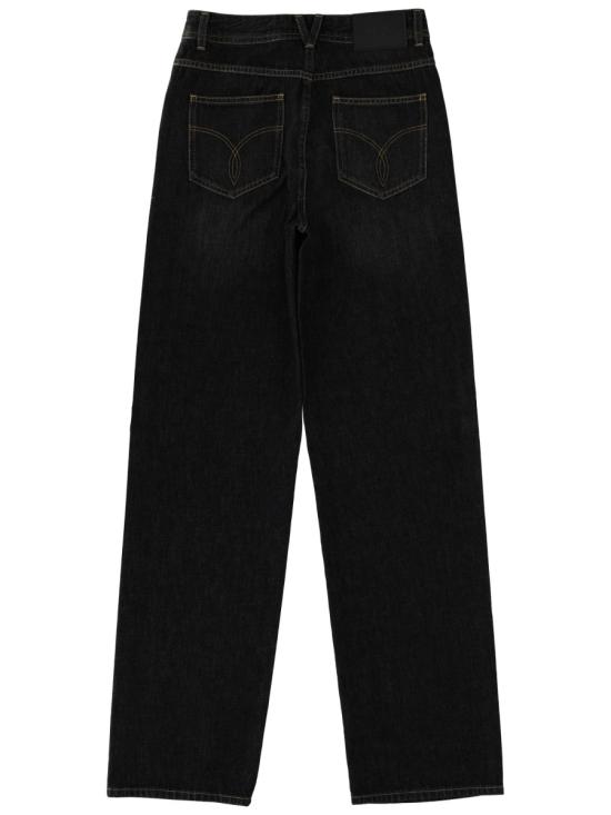 26SS 베르사체 데님 팬츠 1022452 1A164771D040 BLACK - VERSACE