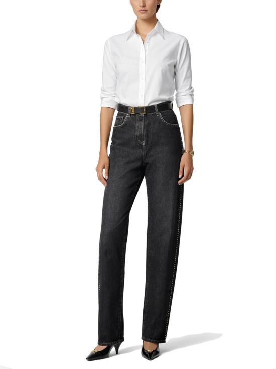 26SS 베르사체 데님 팬츠 1022452 1A164771D040 BLACK - VERSACE