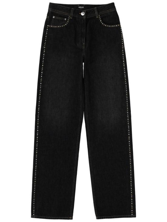 26SS 베르사체 데님 팬츠 1022452 1A164771D040 BLACK