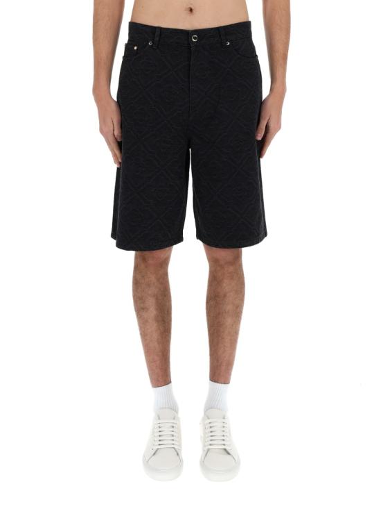 26SS 카사블랑카 숏팬츠 M SP26 TR 397 01BLACKLASER - CASABLANCA