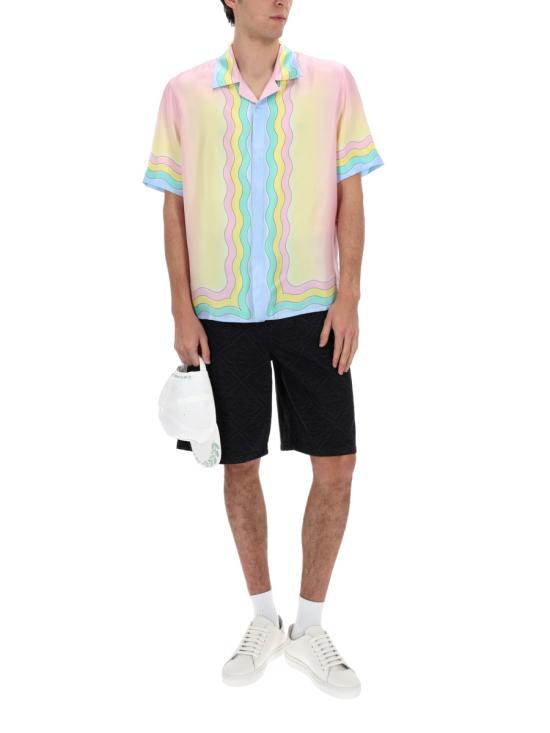 26SS 카사블랑카 숏팬츠 M SP26 TR 397 01BLACKLASER - CASABLANCA