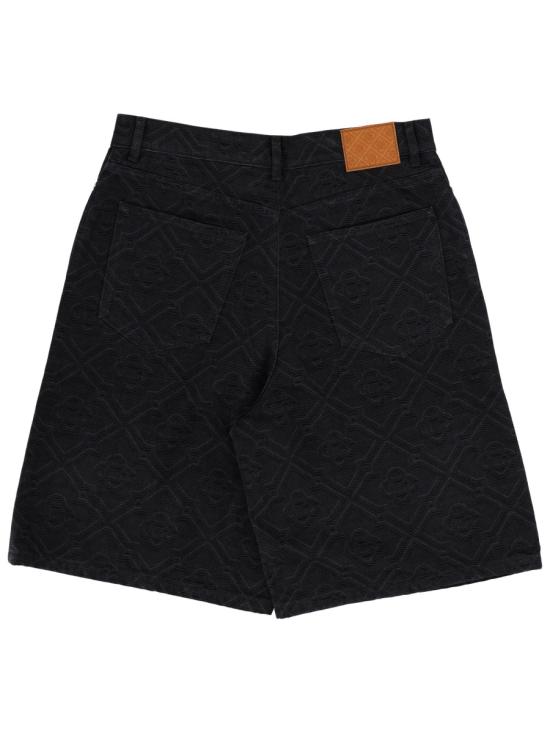 26SS 카사블랑카 숏팬츠 M SP26 TR 397 01BLACKLASER - CASABLANCA