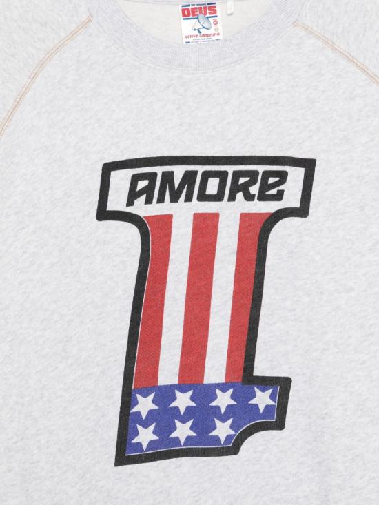 26SS 데우스 긴팔 티셔츠 D261USW726 GREY Grey - DEUS