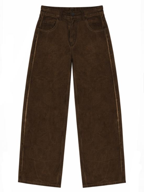 26SS 우마 왕 스트레이트 팬츠 UP3036 UW240 BROWN