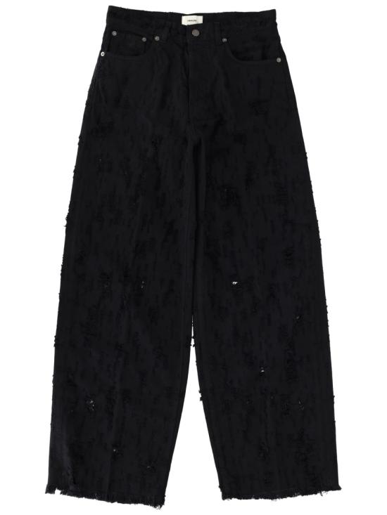 26SS 하이쿠레 데님 팬츠 HEW03296GF180PXD T0491 BLACK