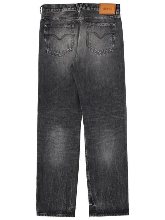 26SS 베르사체 데님 팬츠 1017775 1A160531D980 BLACK - VERSACE