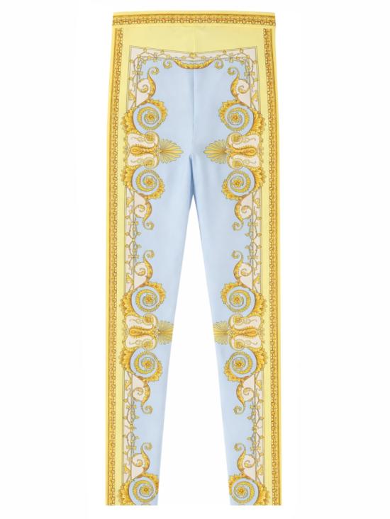 26SS 베르사체 스트레이트 팬츠 1003900 1A171645Y580 AZURE - VERSACE