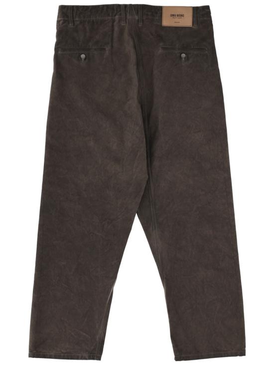 26SS 우마 왕 스트레이트 팬츠 UM3530 UW860 GREY - UMA WANG