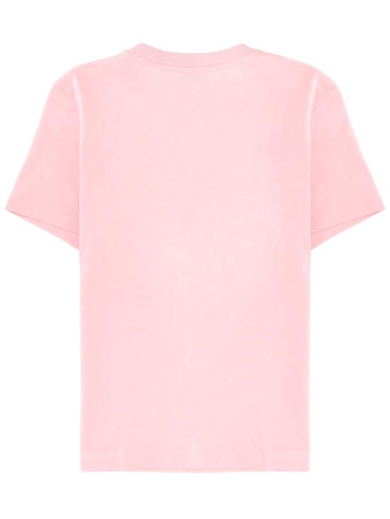 26SS 카사블랑카 반팔 티셔츠 W SP26 JTS 020 01AIRBRUSHSMILEY PINK - CASABLANCA