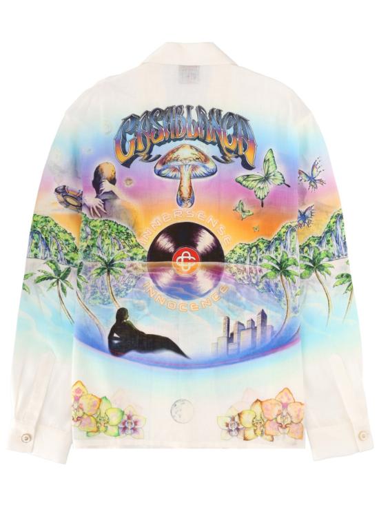 26SS 카사블랑카 긴팔 셔츠 M SS26 SH 006 05INNOCENCE MULTICOLOUR - CASABLANCA