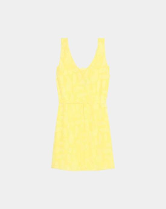 26SS 자딕앤볼테르 미디 원피스 WWDR02607 713 Banana