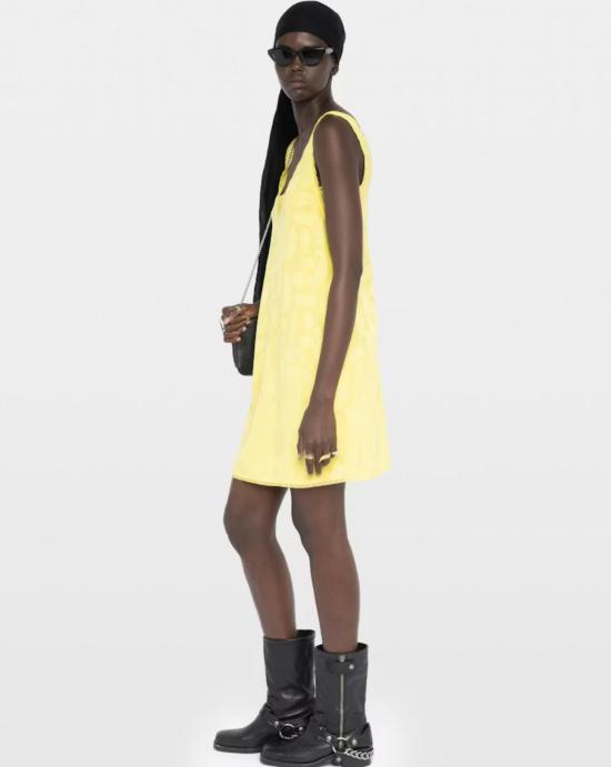 26SS 자딕앤볼테르 미디 원피스 WWDR02607 713 Banana - ZADIG & VOLTAIRE