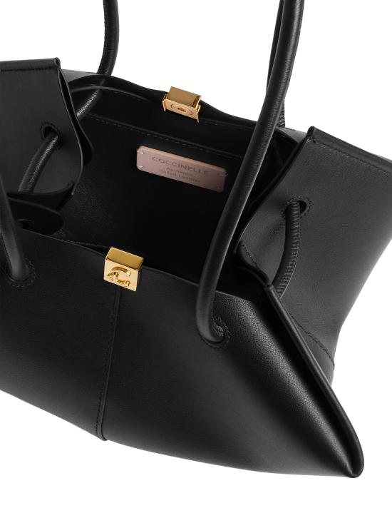 26SS 코치넬리 숄더백 E1U2L110301 001 Black - COCCINELLE