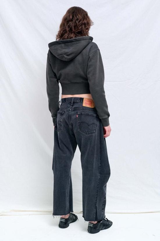  어셈블리 뉴욕 스웨터 어셈블리 크롭 플리스 후디 - ASSEMBLY NEW YORK