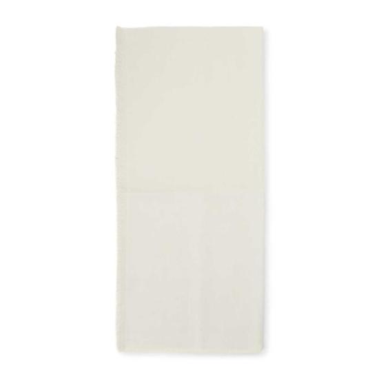  막스마라 머플러/스카프 막스 마라 아베투스타 M 로고 스카프 비앙코 세타 - MAX MARA