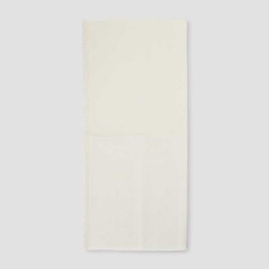  막스마라 머플러/스카프 막스 마라 아베투스타 M 로고 스카프 비앙코 세타 - MAX MARA