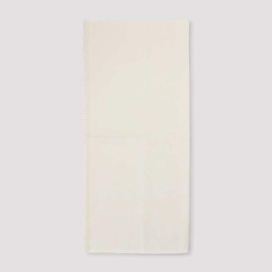  막스마라 머플러/스카프 막스 마라 아베투스타 M 로고 스카프 비앙코 세타