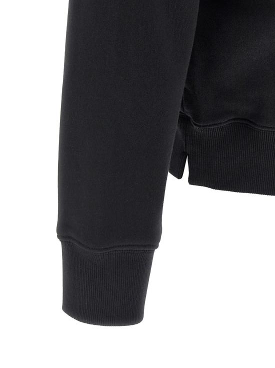  오프화이트 긴팔 티셔츠 헤럴딕 애로우 스케이트 후드티 블랙 - OFF WHITE