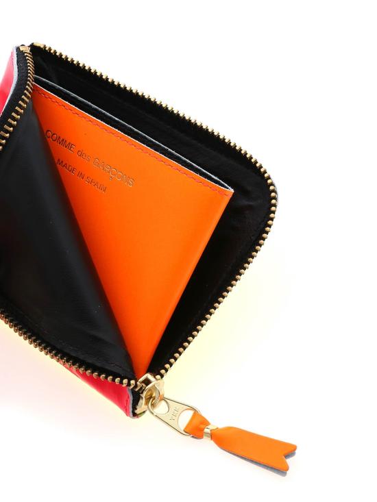 26SS 꼼데가르송 남성지갑 SA3100SF 5 pink yellow ROSA GIALLO - COMME DES GARCONS